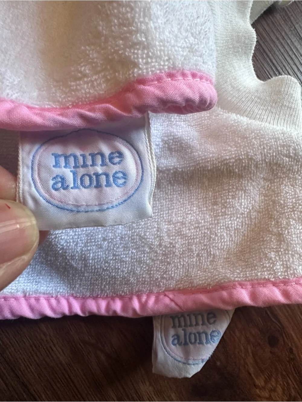 Mine alone soft pink